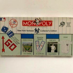 Vintage Monopoly New York‎ Yankees Collector's Edition Board Game 2000 Sealed